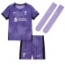 Liverpool Virgil van Dijk #4 Tredje trøje Børn 2023-24 Kort ærmer (+ korte bukser)